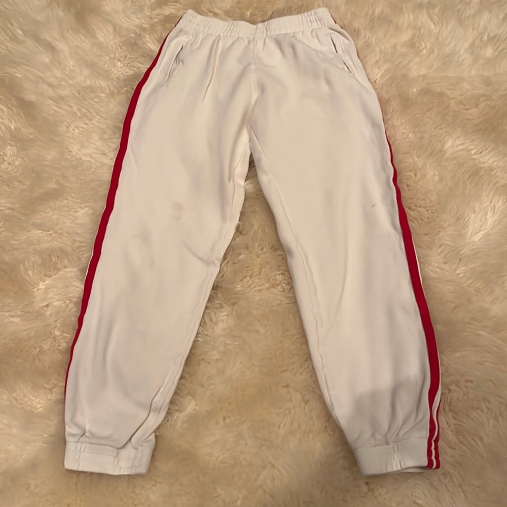 White sweatpants